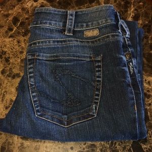 ✨ Suki Silver Jeans Bootcut Dark Wash SZ 31/30